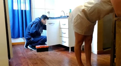 Sex with the plumber